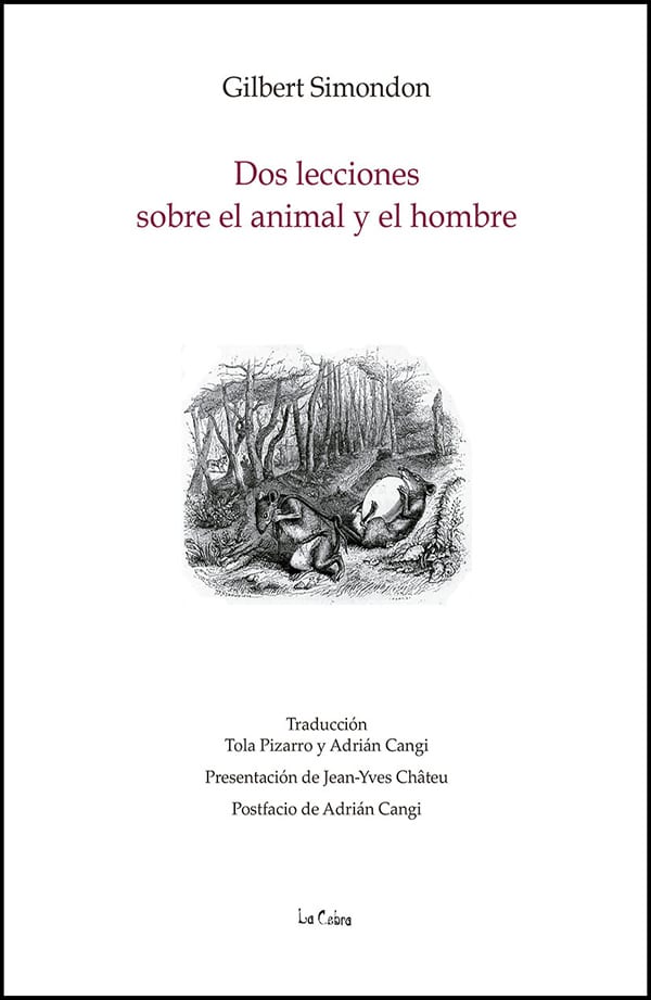 Dos lecciones sobre el animal y el hombre